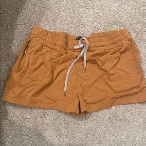 Vuori Women's Mustard Shorts